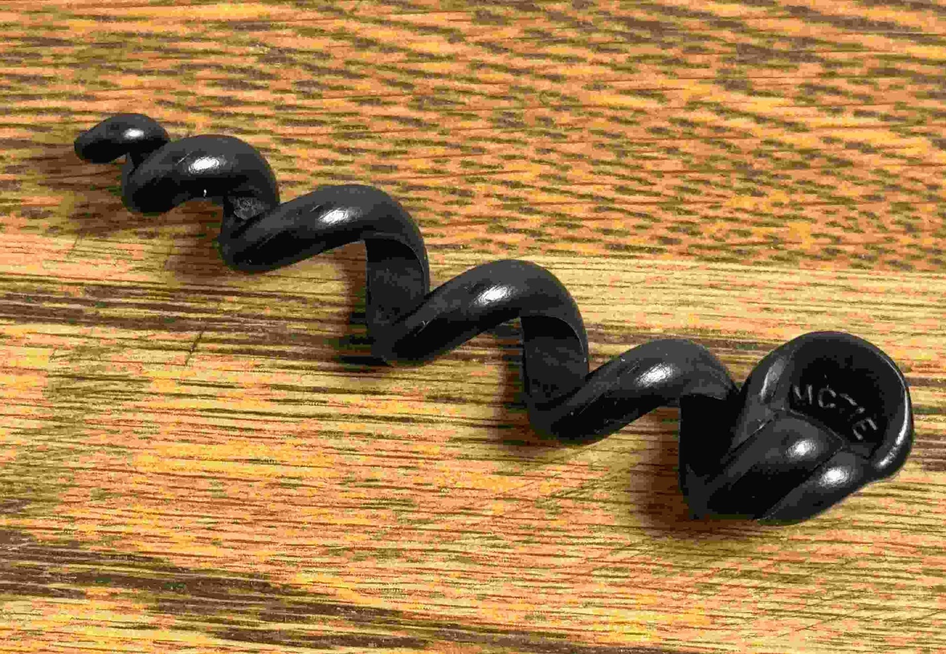 Extra Small KurlyTie - "The Baby" - black - unwrapped