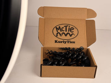 KurlyTies - Boxed Assortment - Midnight Black - Box